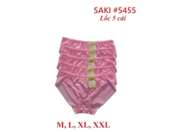 QUẦN SAKI KHÔNG VIỀN 5455 - Block 05 - MÀU HỒNG